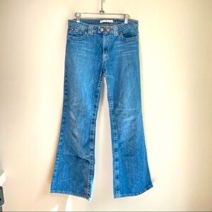 Tommy Hilfiger Mom Jeans Bootcut Light Blue Size 8